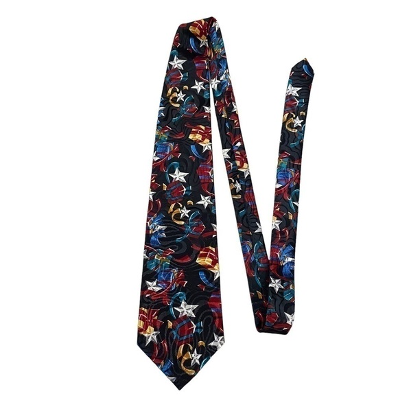 Robert Allen Christmas Tie Made in USA​​ - Picture 1 of 5